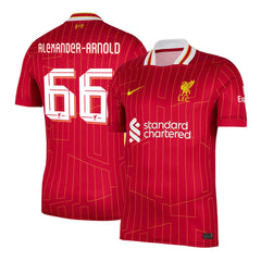 [Super Quality] Men's Liverpool ALEXANDER-ARNOLD #66 Home Soccer Jersey 2024/25 UCL-The Jerseys Shop