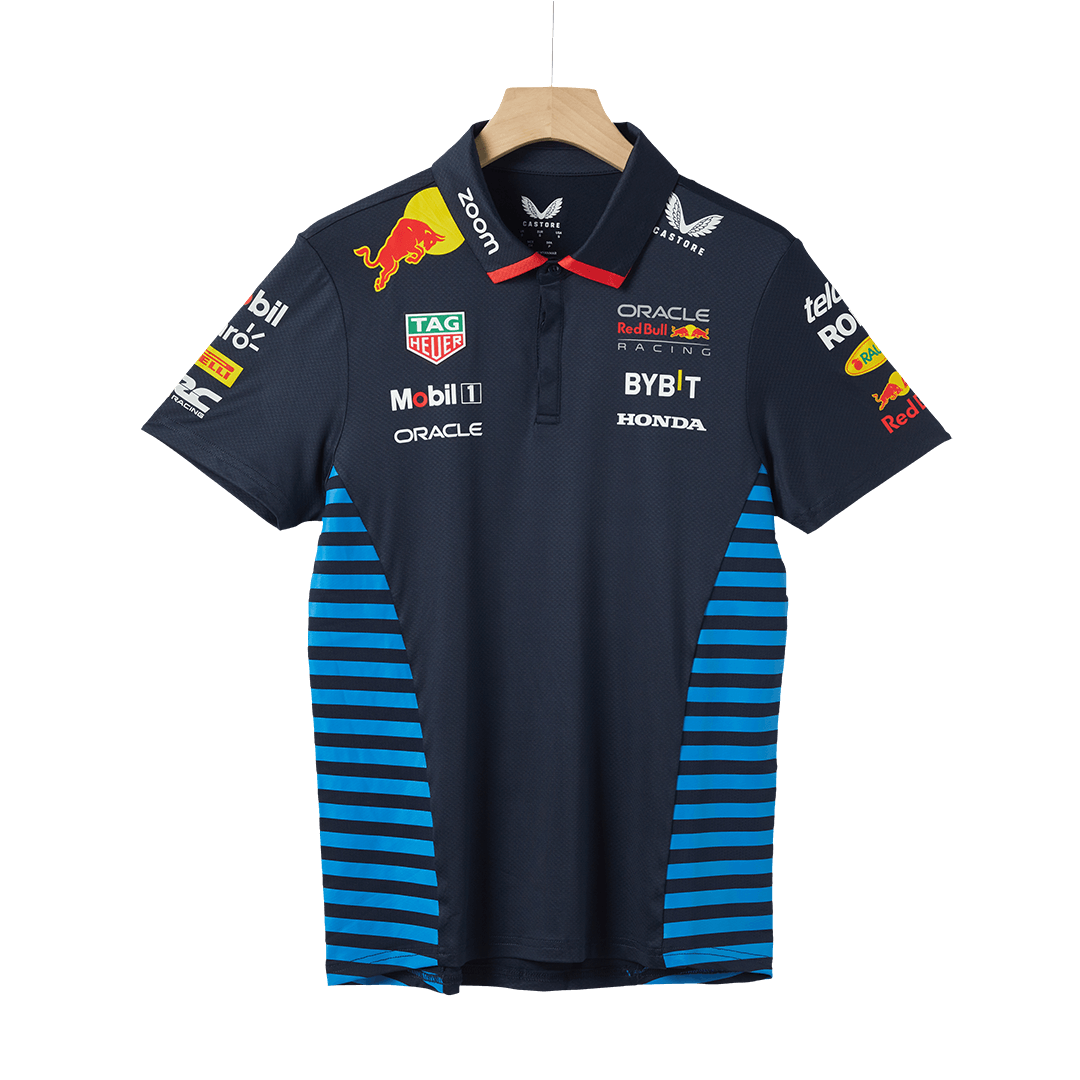 Red Bull F1 Navy Team Polo 2024-The Jerseys Shop