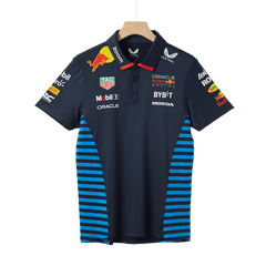 Red Bull F1 Navy Team Polo 2024-The Jerseys Shop