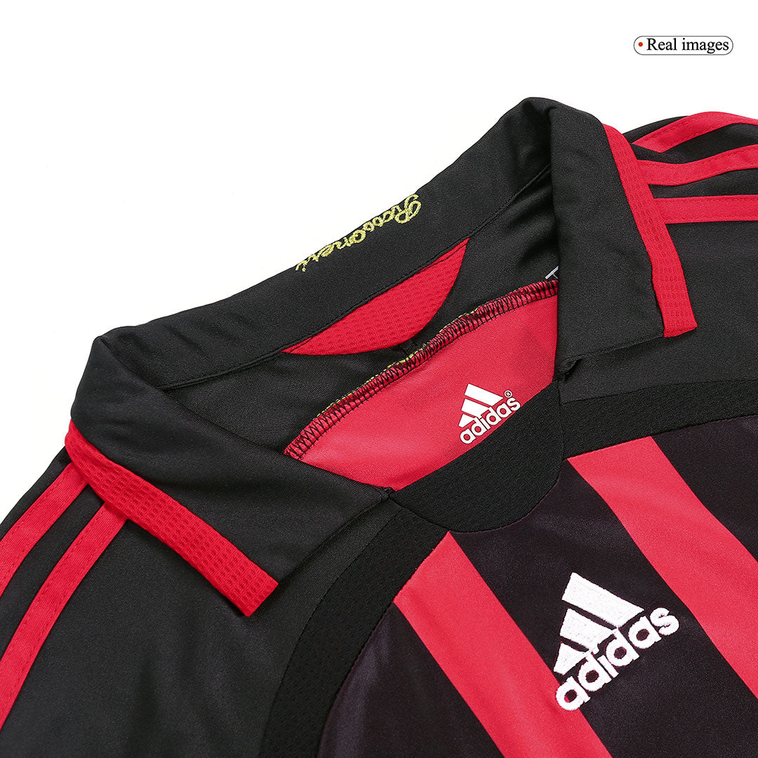 RONALDO #99 Classic AC Milan Home Long Sleeve Jersey 2006/07-The Jerseys Shop
