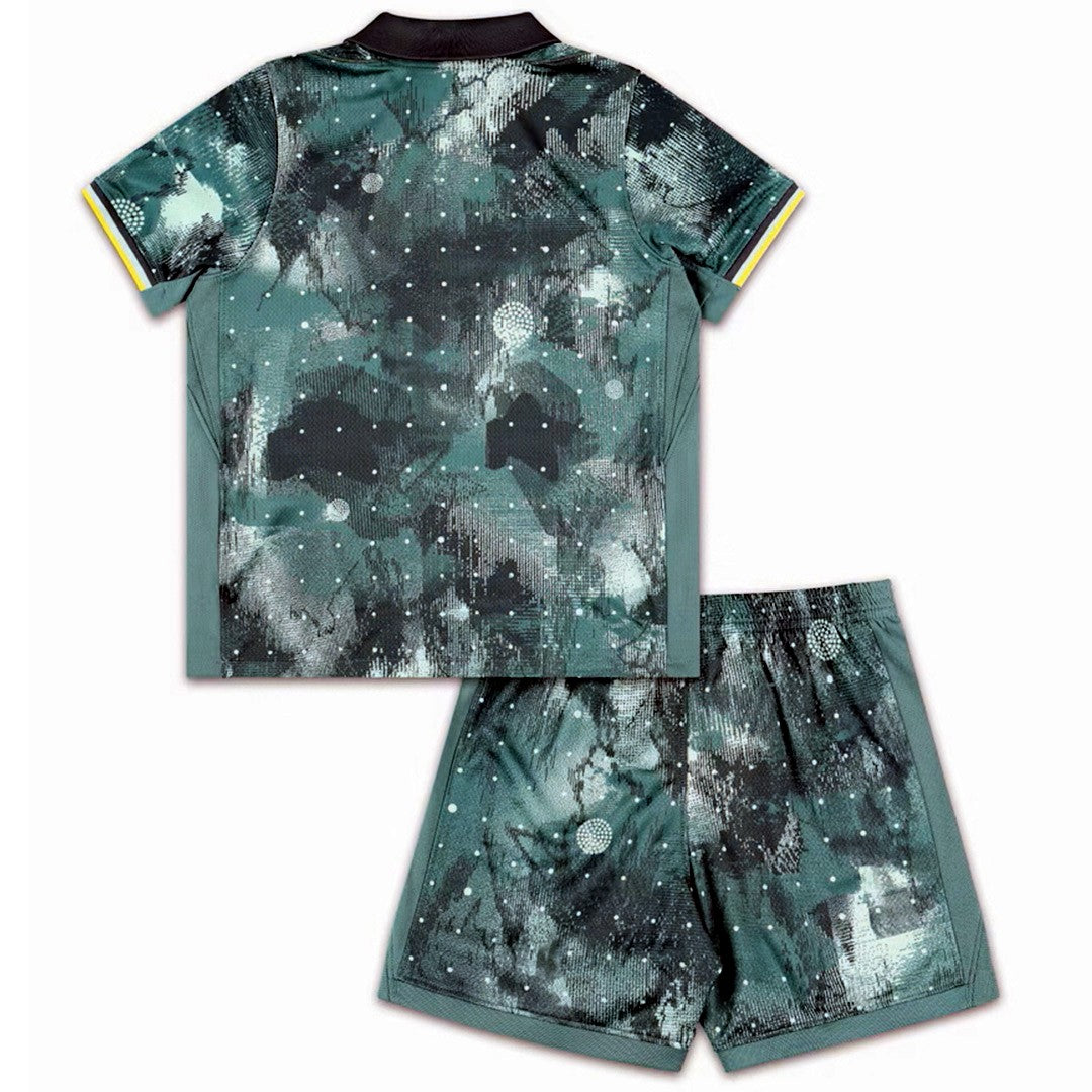 Kid's Tottenham Hotspur Third Away Jersey Kit(Jersey+Shorts) 2024/25-The Jerseys Shop