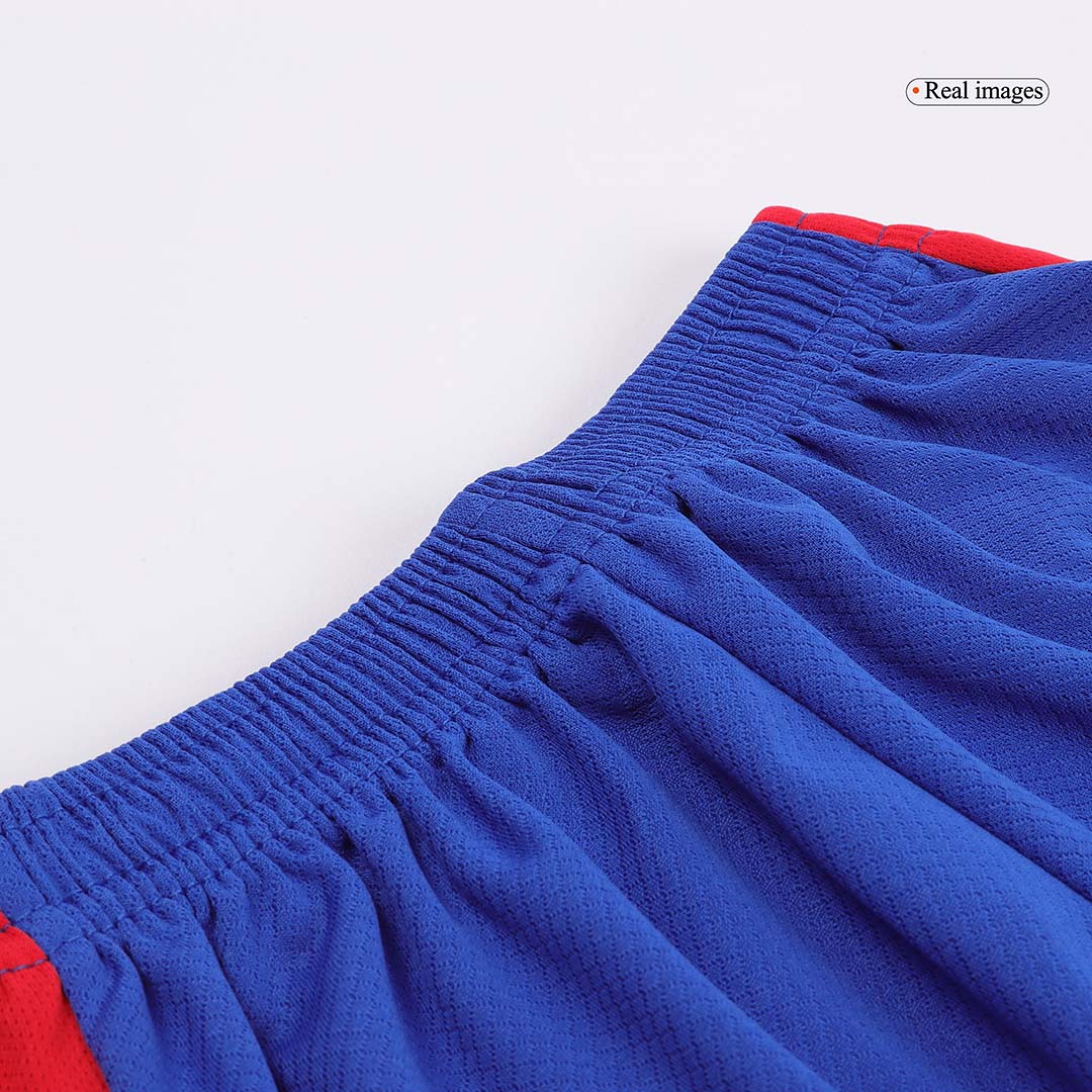 Kid's Atletico Madrid Home Jersey Kit(Jersey+Shorts) 2024/25-The Jerseys Shop