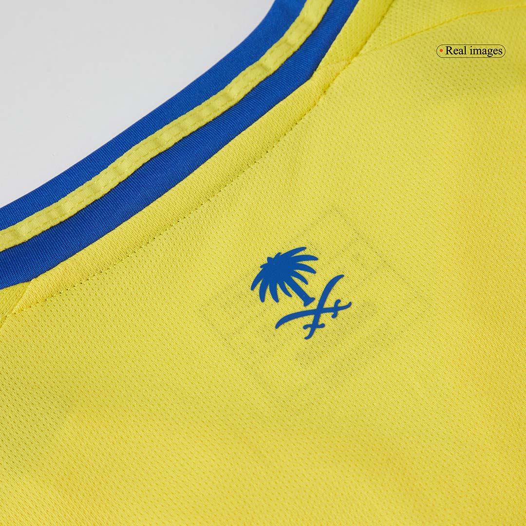[Super Quailty] Men's Al Nassr Home Jersey (Jersey+Shorts) Kit 2024/25-The Jerseys Shop