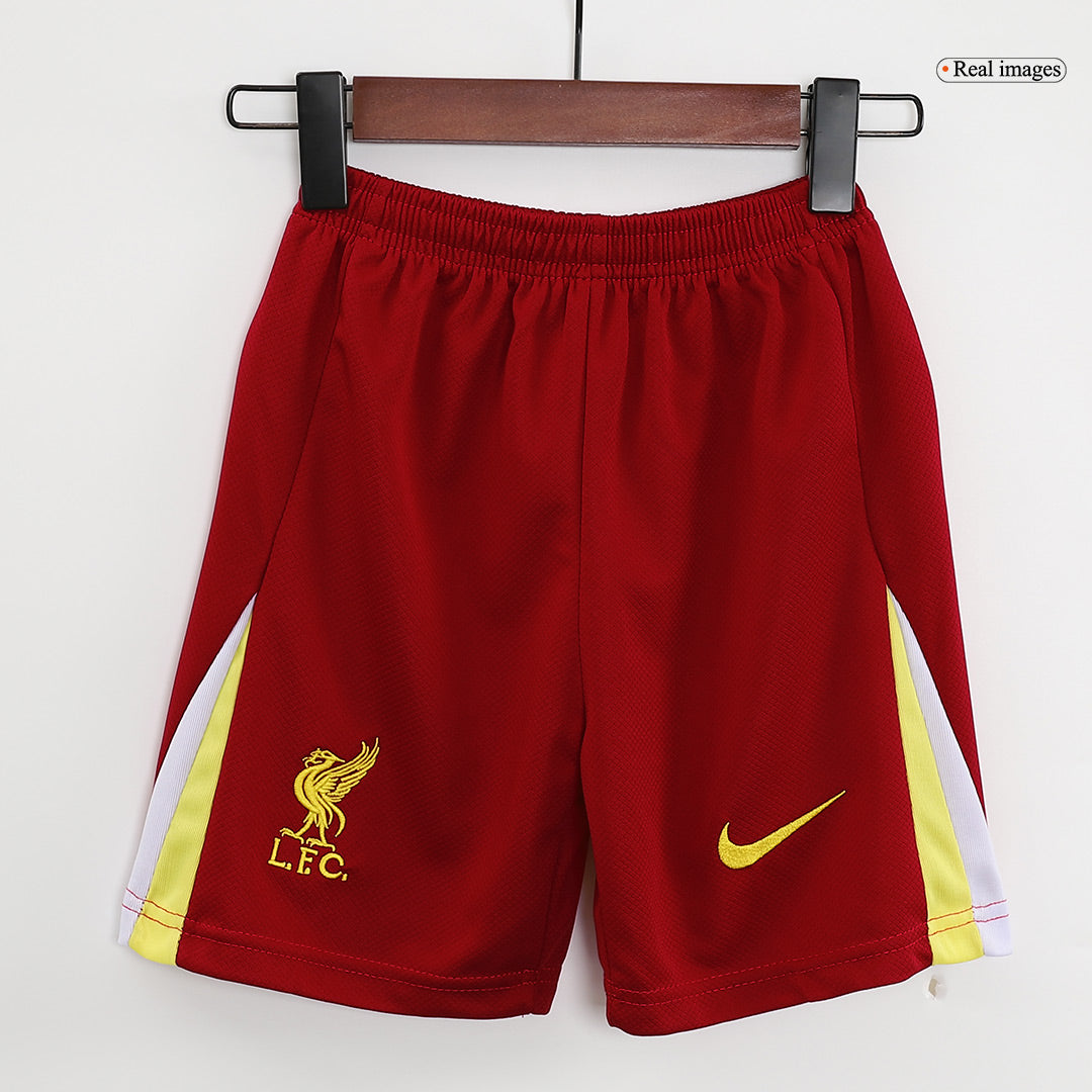 Kid's Liverpool Home Jerseys Kit(Jersey+Shorts) 2024/25-The Jerseys Shop