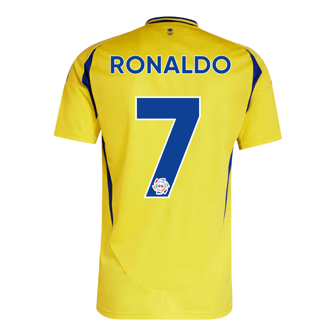 [Super Quality] Men's Al Nassr RONALDO #7 Home Soccer Jersey 2024/25-The Jerseys Shop