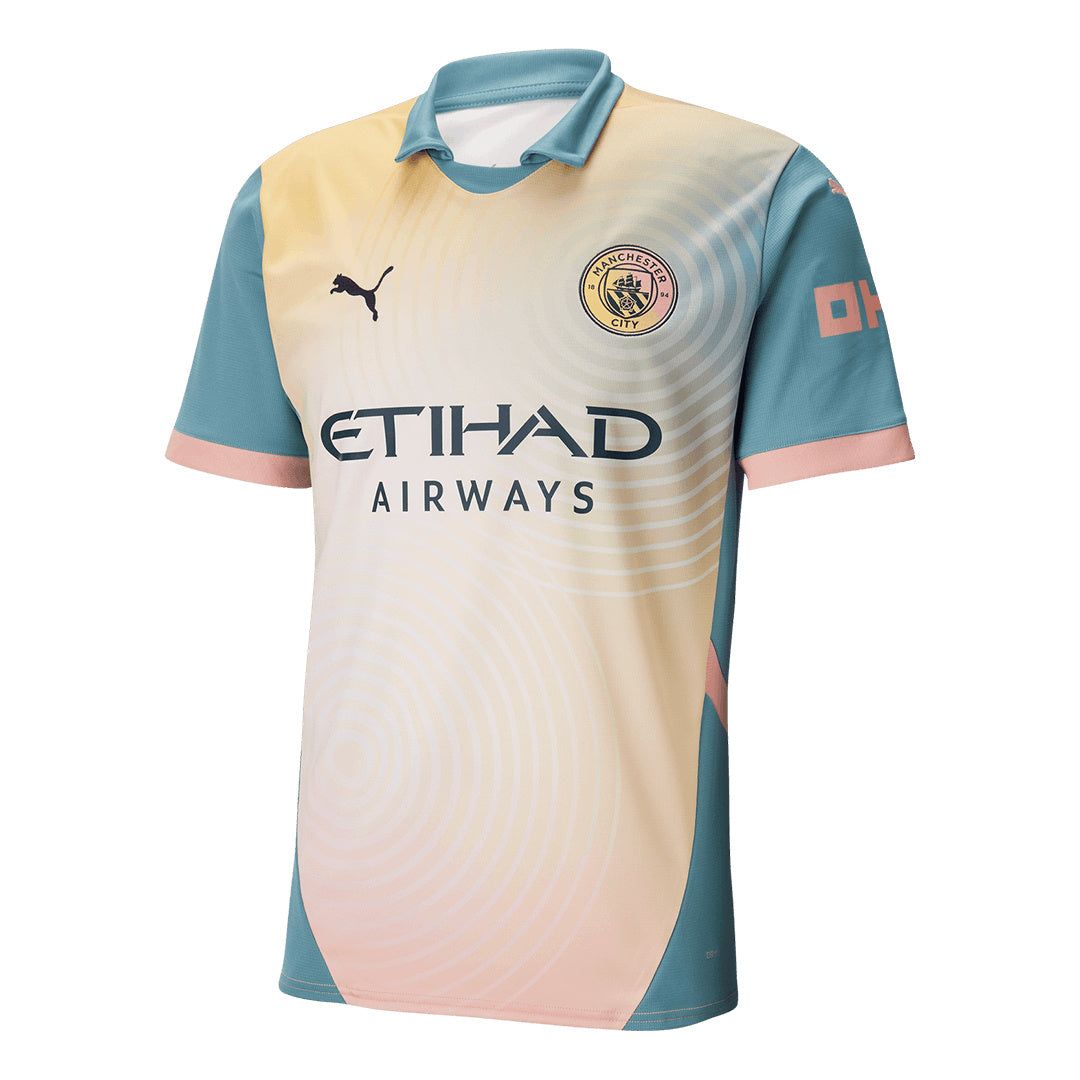 Men's Manchester City Fourth Away Soccer Jersey 2024/25 - Definitely City-The Jerseys Shop