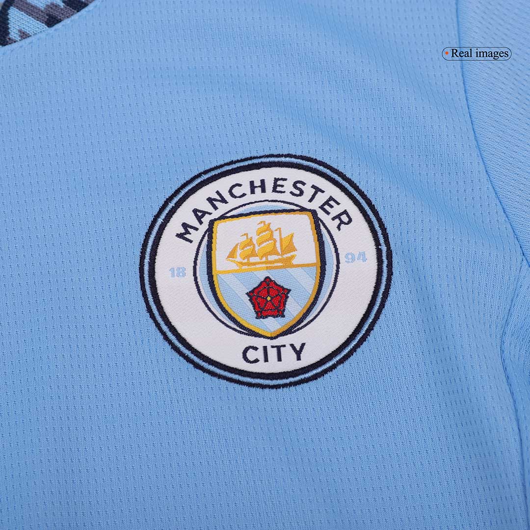 Women's Manchester City Home Soccer Jersey 2024/25-The Jerseys Shop