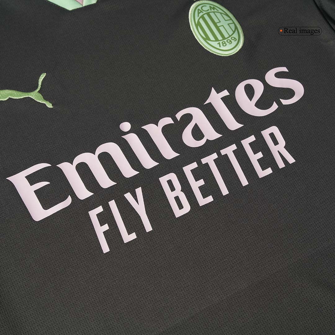 Men's AC Milan PULISIC #11 Third Away Soccer Jersey 2024/25-The Jerseys Shop