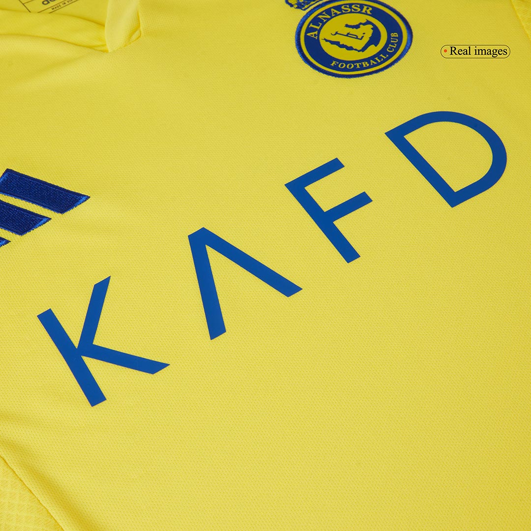 [Super Quailty] Men's Al Nassr Home Jersey (Jersey+Shorts) Kit 2024/25-The Jerseys Shop