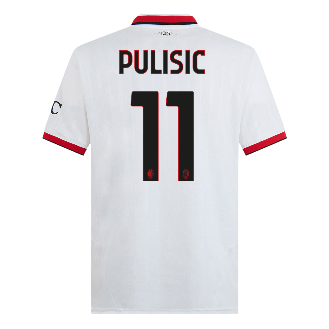 [Super Quality] Men's AC Milan PULISIC #11 Away Soccer Jersey 2024/25-The Jerseys Shop