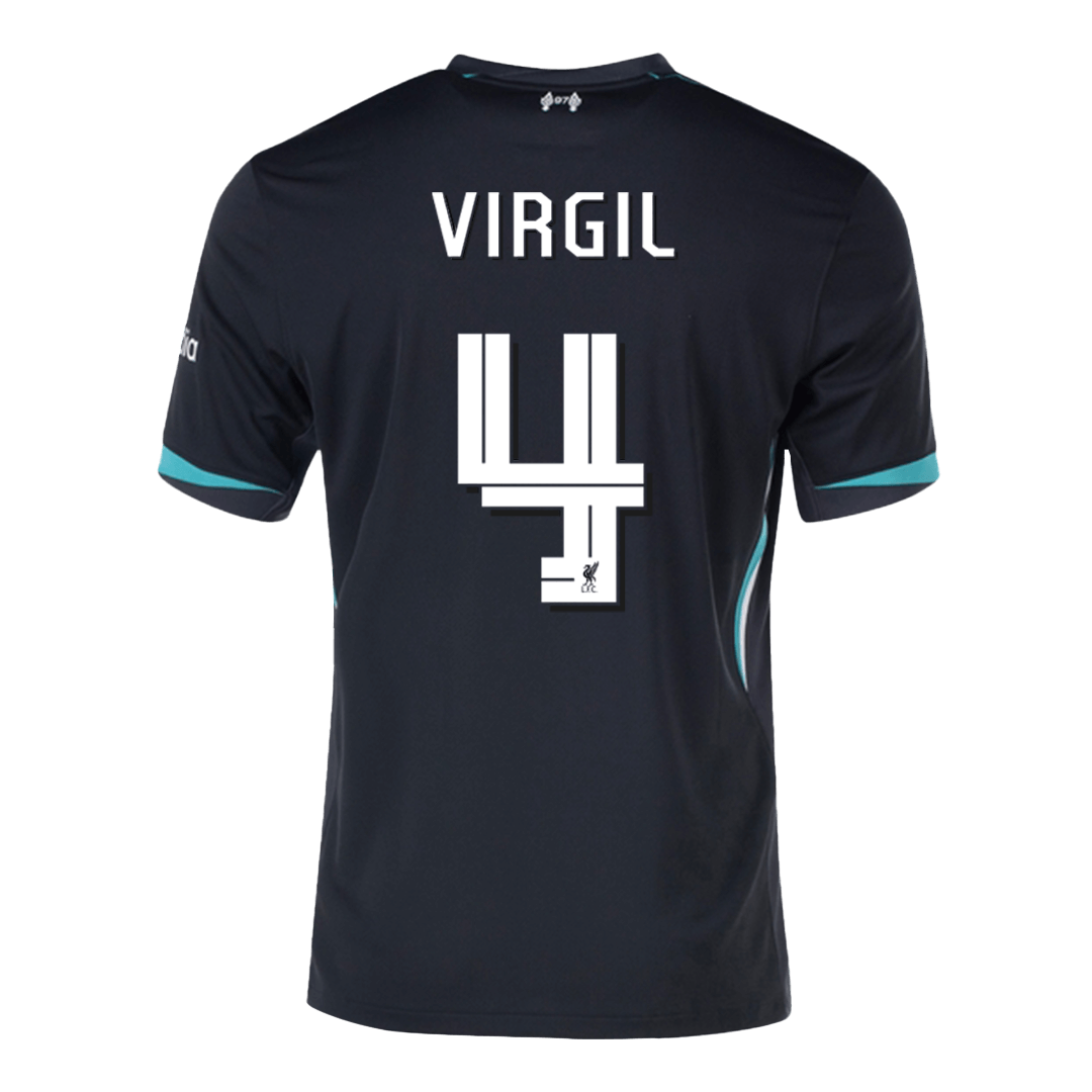 [Super Quality] Men's Liverpool VIRGIL #4 Away Soccer Jersey 2024/25 - UCL-The Jerseys Shop