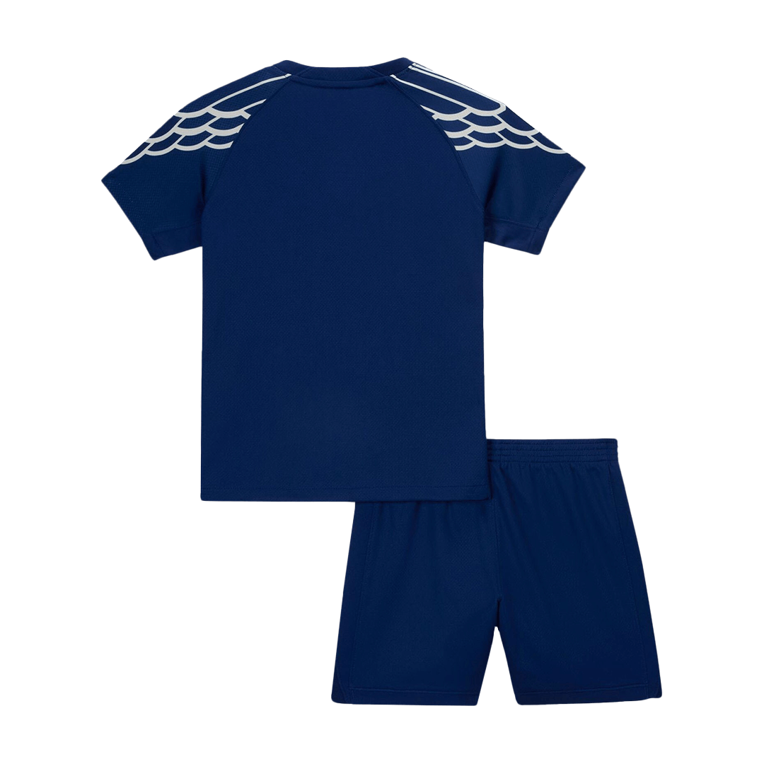 Kid's PSG Fourth Away Jersey Kit(Jersey+Shorts) 2024/25-The Jerseys Shop