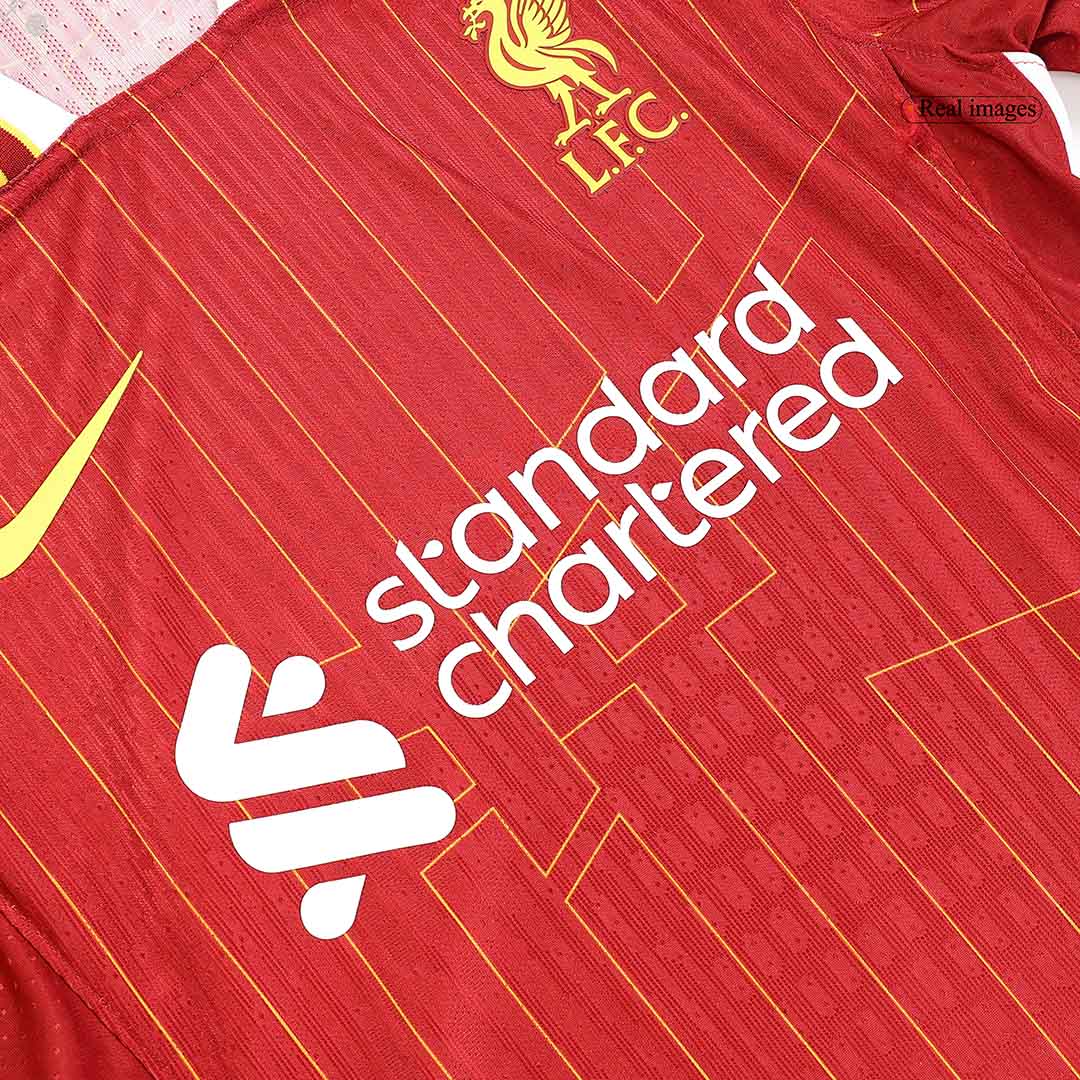 Liverpool M.SALAH #11 Home Match Jersey 2024/25-The Jerseys Shop
