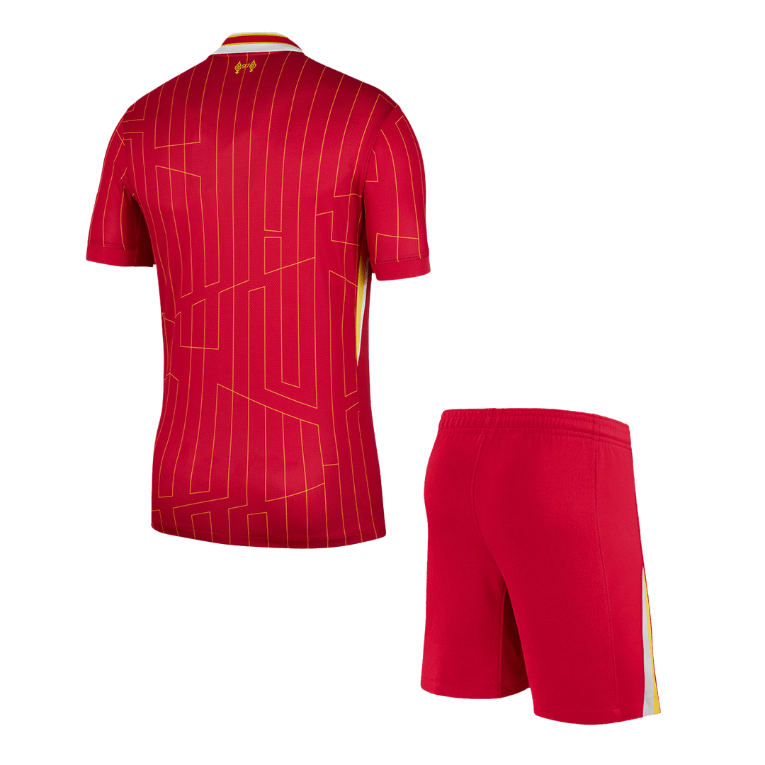[Super Quailty] Men's Liverpool Home Jersey (Jersey+Shorts) Kit 2024/25-The Jerseys Shop