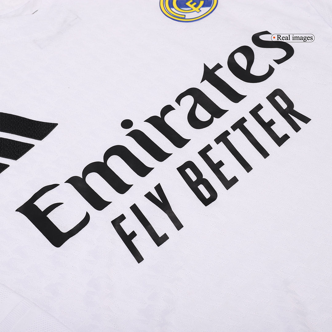 Real Madrid Home Long Sleeve Match Jersey 2024/25-The Jerseys Shop