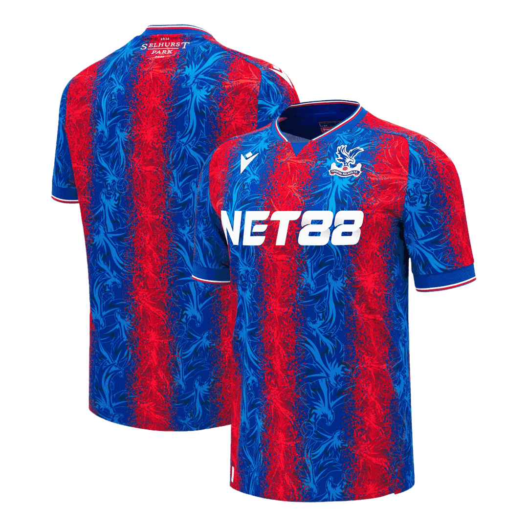 Men's Crystal Palace Home Soccer Jersey 2024/25-The Jerseys Shop