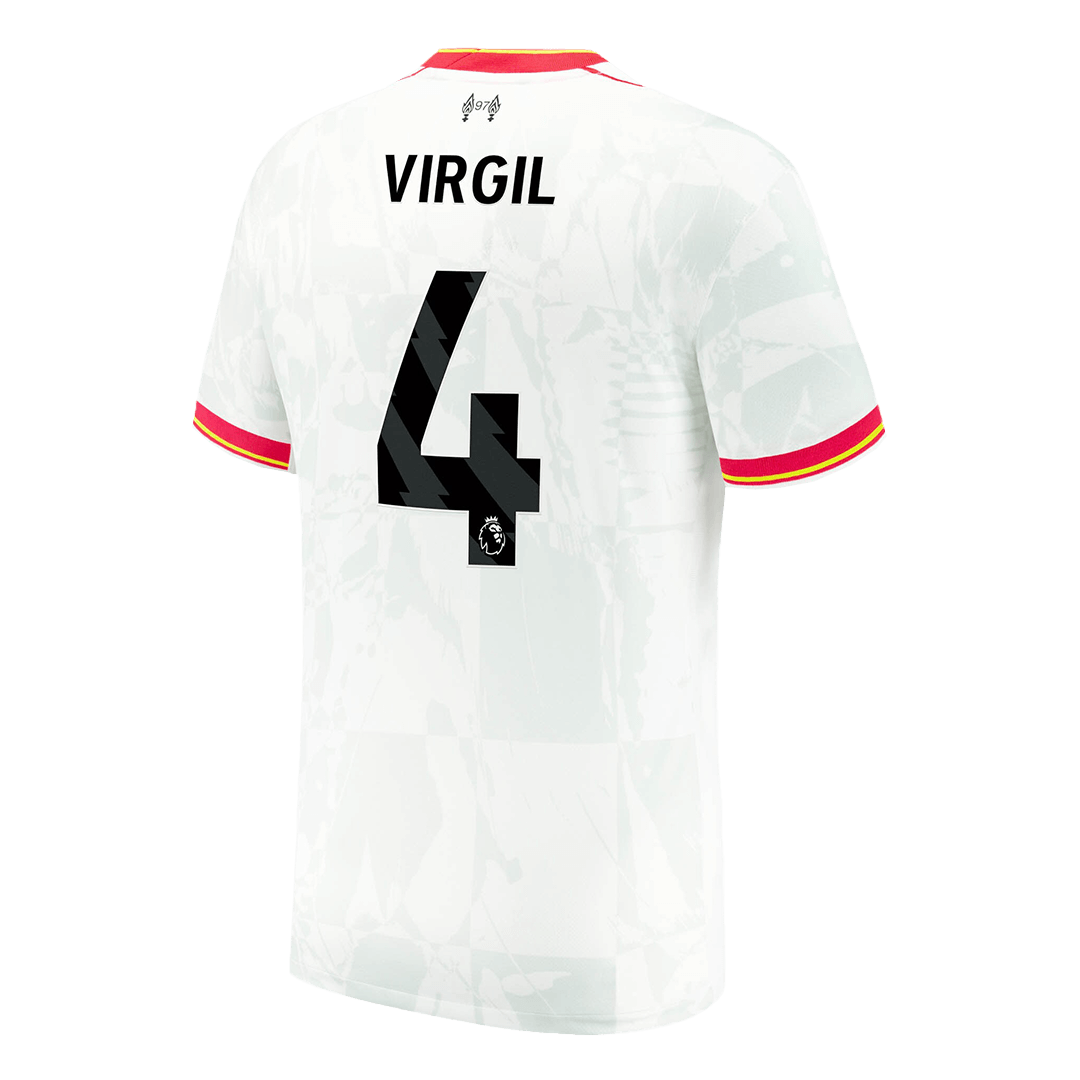 Men's Liverpool VIRGIL #4 Third Away Soccer Jersey 2024/25-The Jerseys Shop
