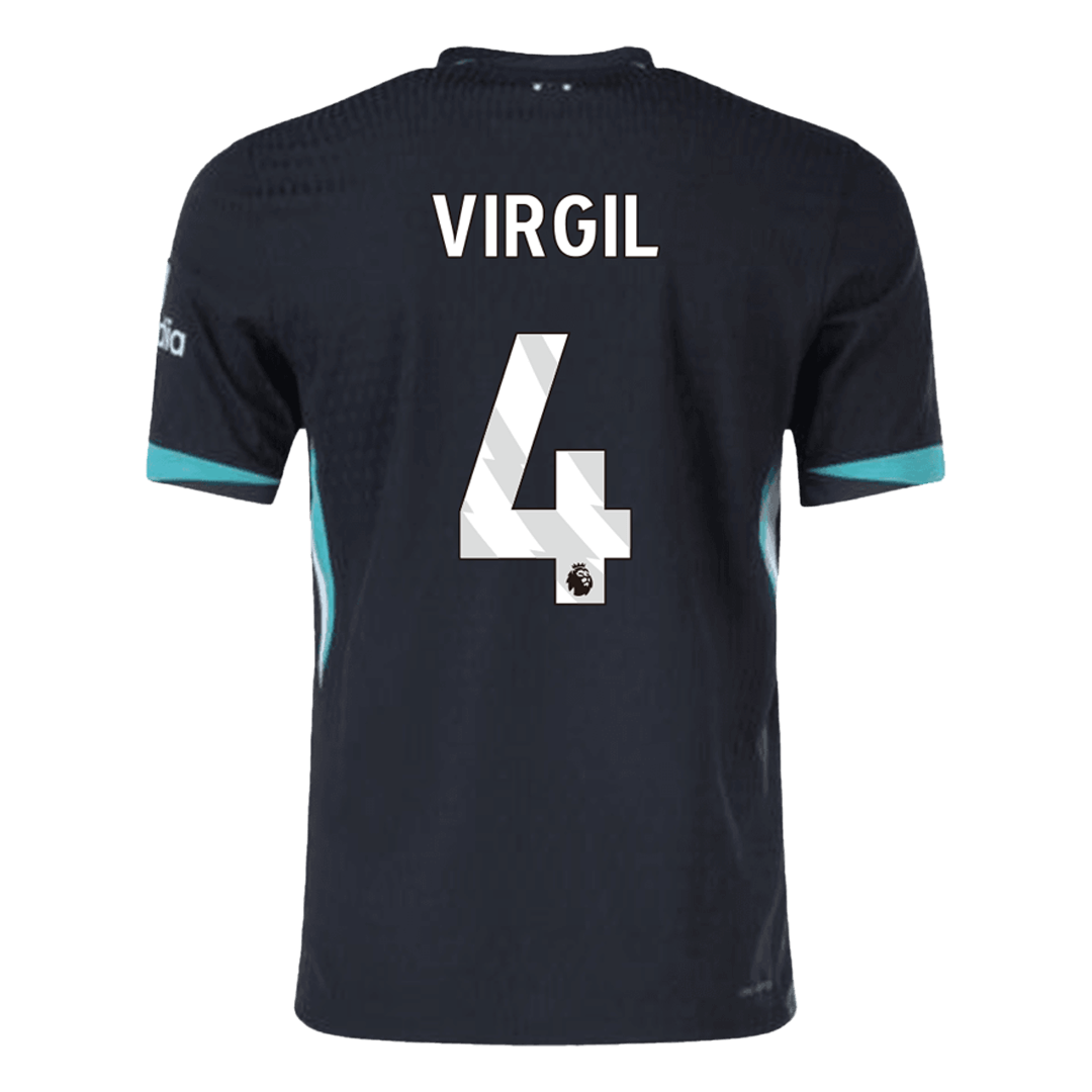 Liverpool VIRGIL #4 Away Match Jersey 2024/25-The Jerseys Shop