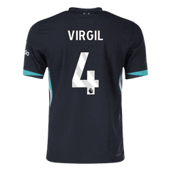 Liverpool VIRGIL #4 Away Match Jersey 2024/25-The Jerseys Shop