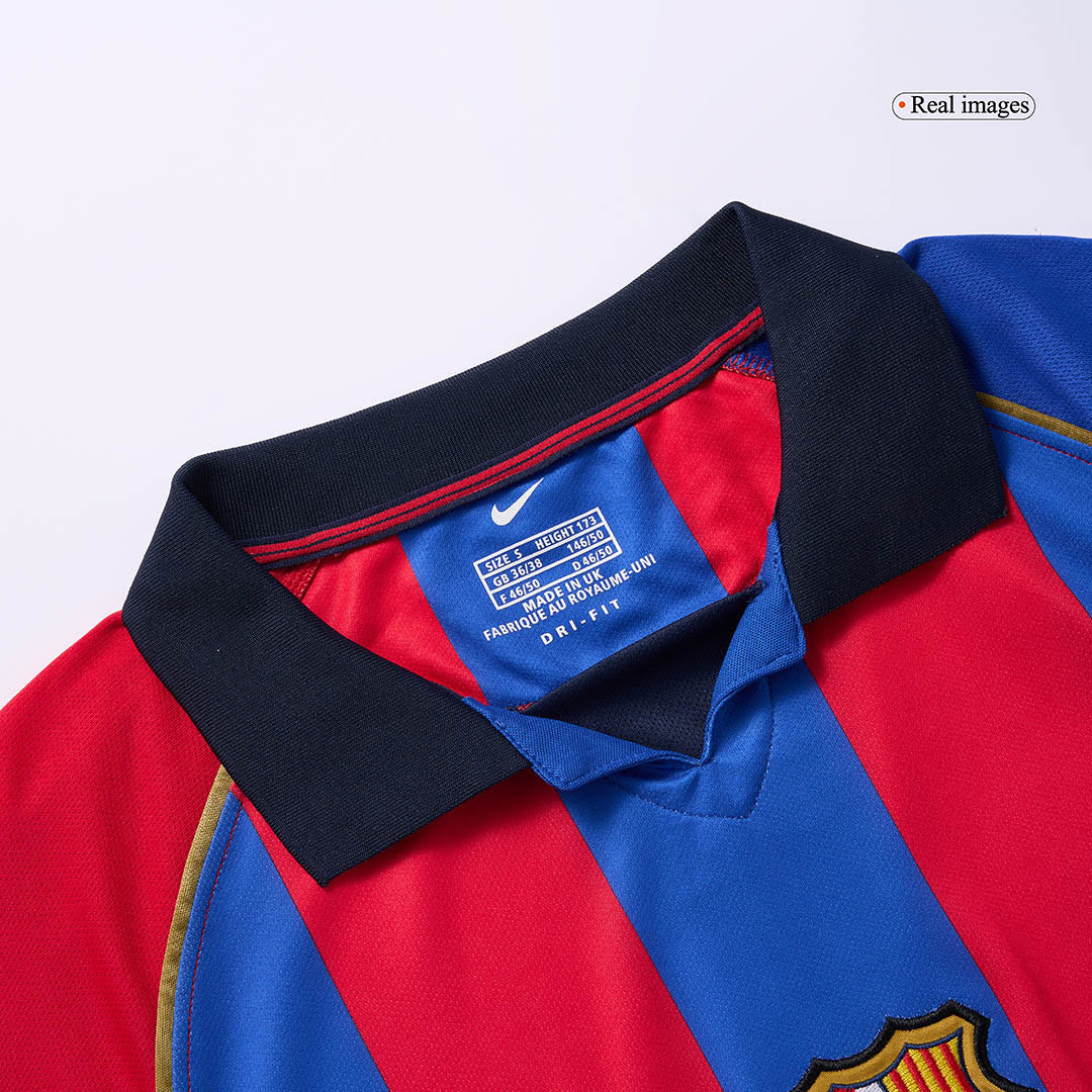 Classic Barcelona Home Jersey 2001/02-The Jerseys Shop