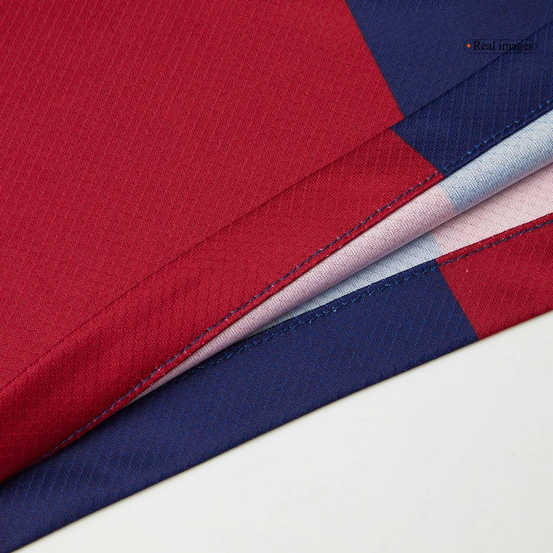 [Super Quality] Men's Barcelona 125th Anniversary Home Soccer Jersey 2024/25-The Jerseys Shop