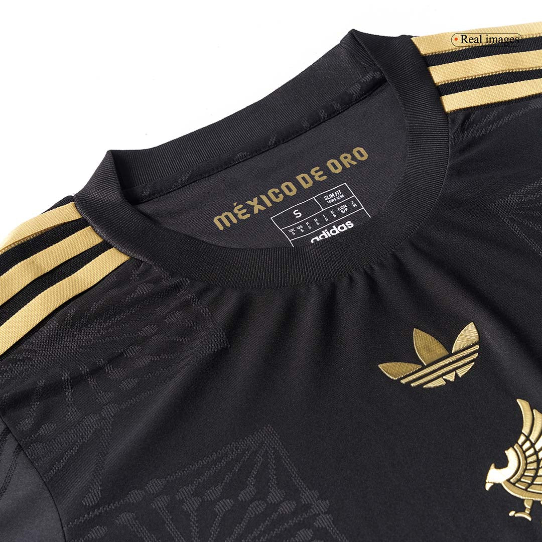 Men's Mexico Third Away Long Sleeve Soccer Jersey Gold Cup 2025 - Player Version-The Jerseys Shop