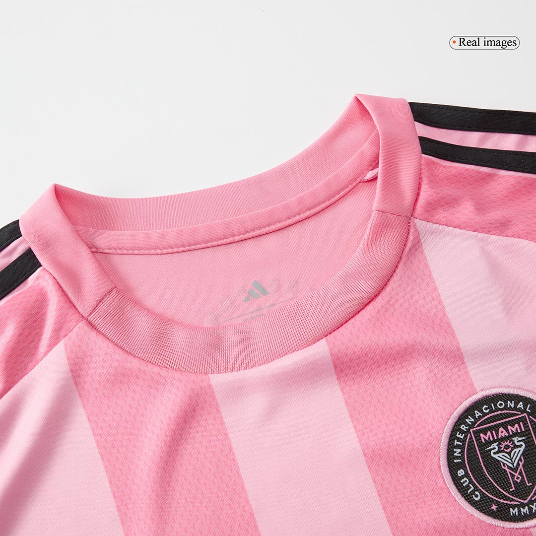Kid's Inter Miami CF Home Jersey Kit(Jersey+Shorts) 2025-The Jerseys Shop