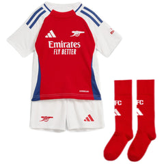 Kid's Arsenal Home Jerseys Full Kit 2024/25-The Jerseys Shop