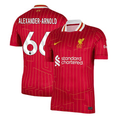 [Super Quality] Men's Liverpool ALEXANDER-ARNOLD #66 Home Soccer Jersey 2024/25-The Jerseys Shop