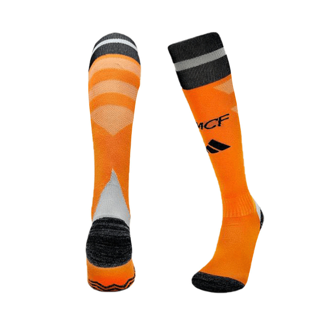 Real Madrid Away Soccer Socks 2024/25 For Adults-The Jerseys Shop