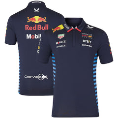 Red Bull F1 Navy Team Polo 2024-The Jerseys Shop