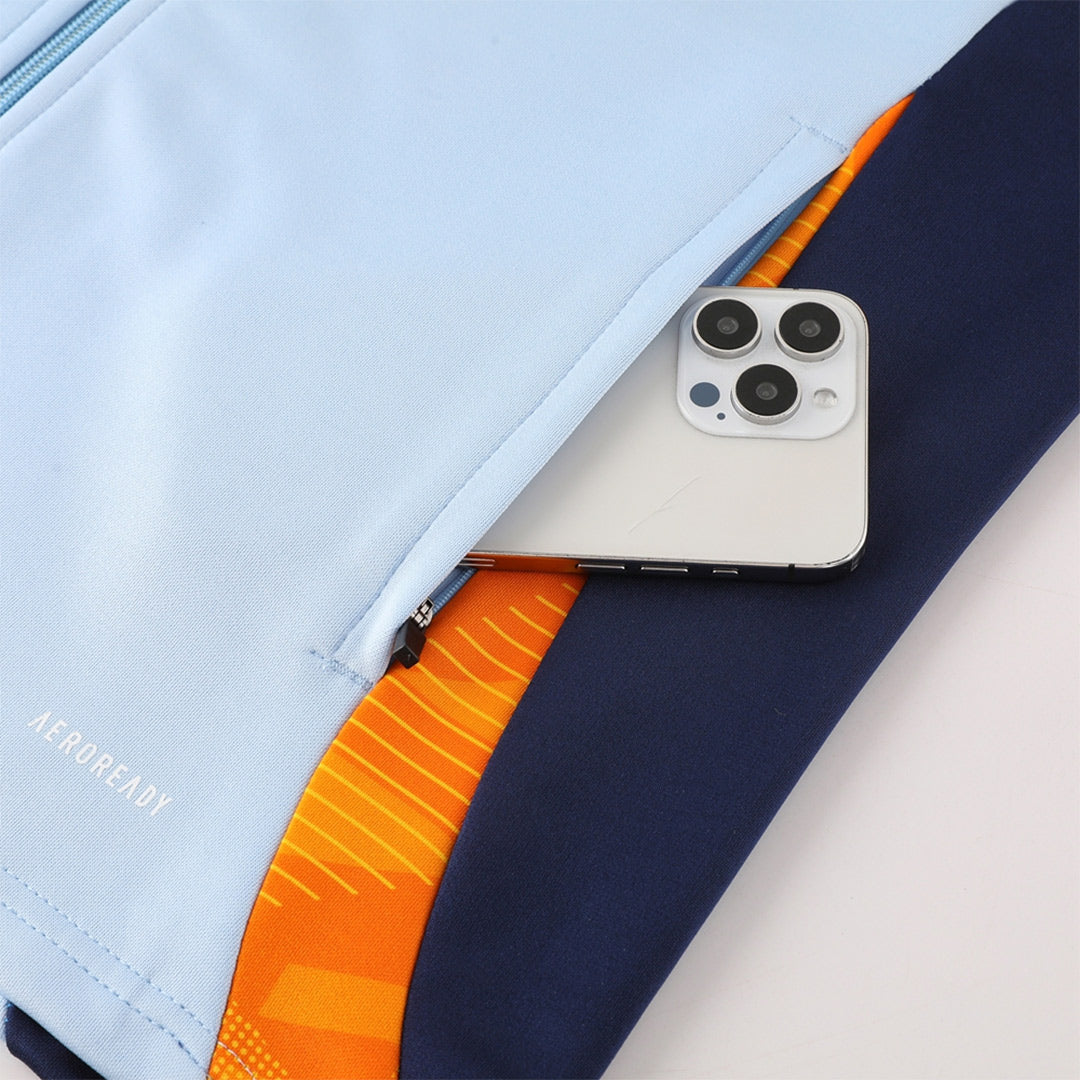 Real Madrid Blue Training Kit 2024/25 For Adults-The Jerseys Shop