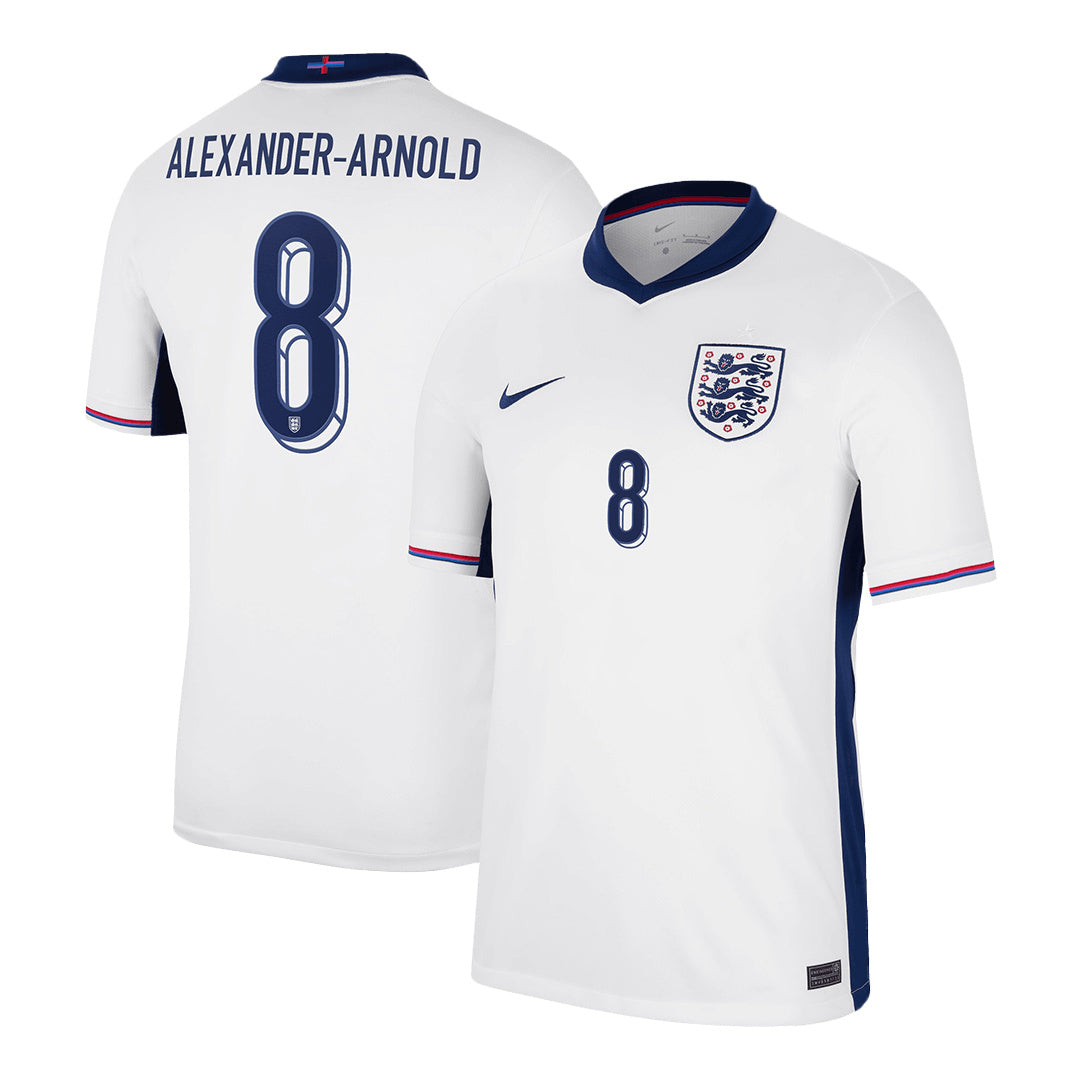 [Super Quality] Men's England ALEXANDER-ARNOLD #8 Home Soccer Jersey Euro 2024-The Jerseys Shop