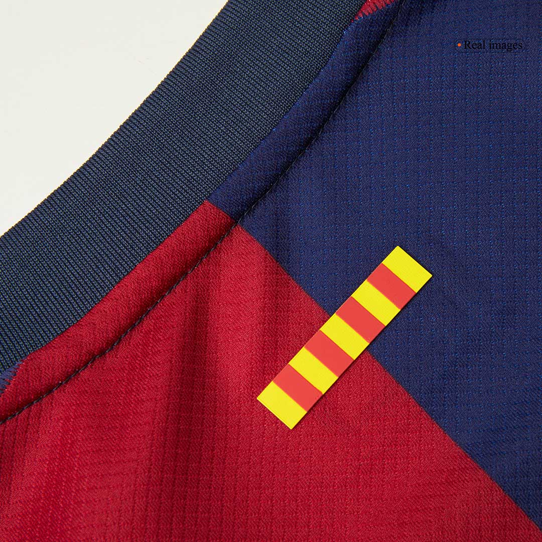 [Super Quality] Men's Barcelona 125th Anniversary Home Soccer Jersey 2024/25-The Jerseys Shop