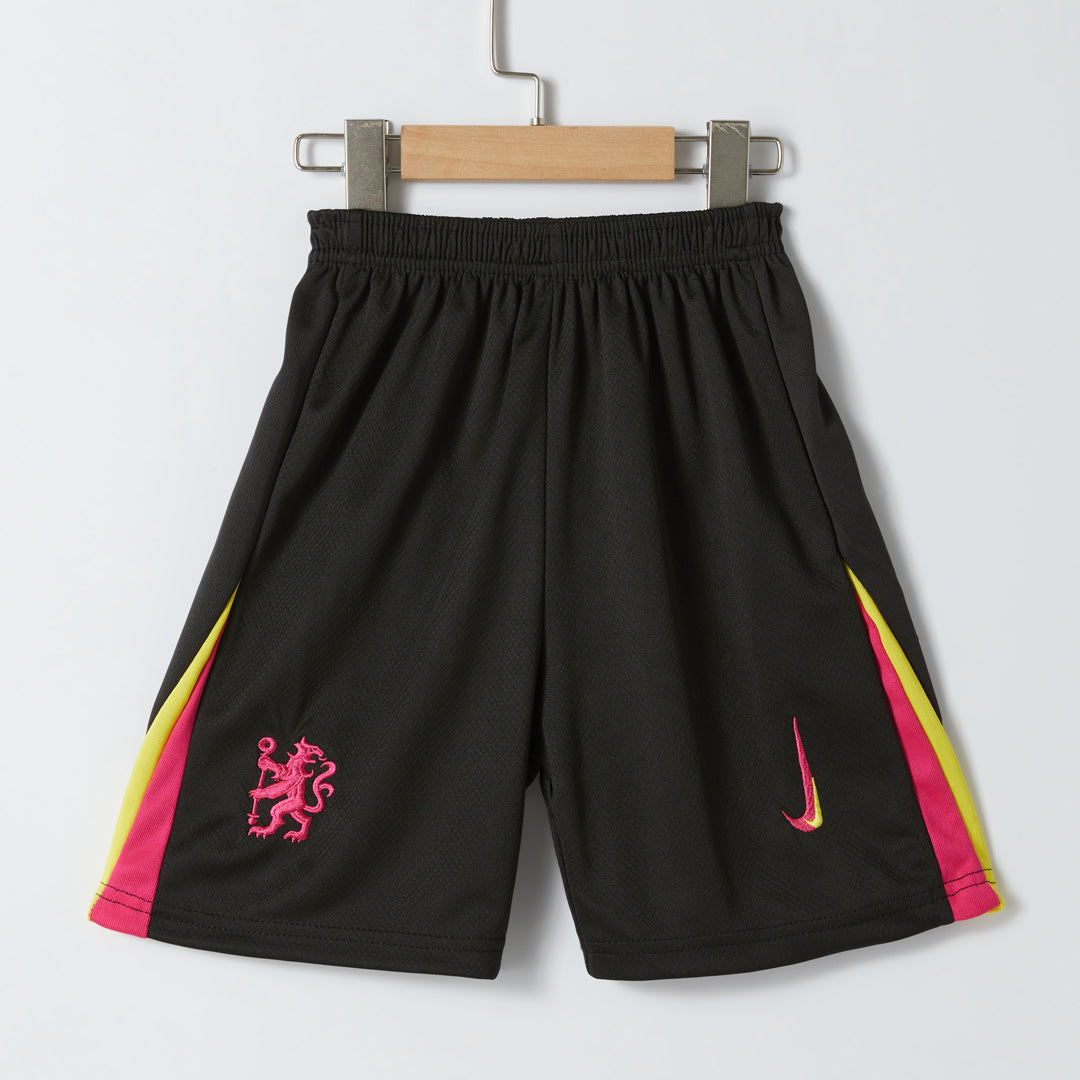 Kid's Chelsea Third Away Jersey Kit(Jersey+Shorts) 2024/25-The Jerseys Shop