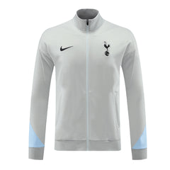 Tottenham Hotspur Gray Track Jacket 2024/25 For Adults-The Jerseys Shop