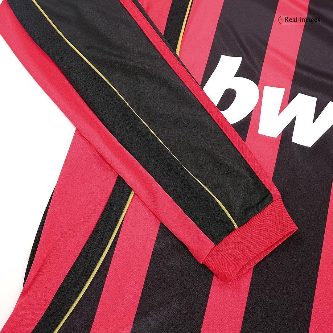 AC Milan Home Retro Long Sleeve Soccer Jersey 2006/07-The Jerseys Shop