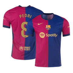 Barcelona PEDRI #8 Home Match Jersey 2024/25-The Jerseys Shop