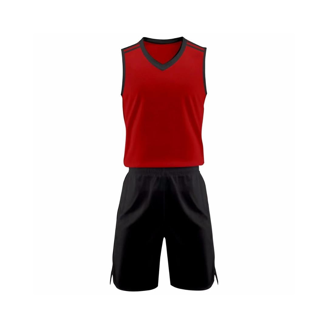 Design Jerseys Basketball Zeta Red2