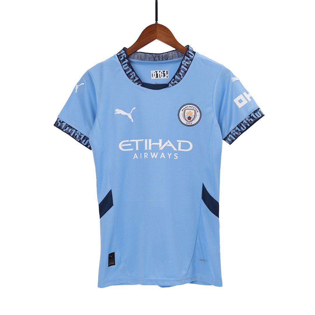 Women's Manchester City Home Soccer Jersey 2024/25-The Jerseys Shop