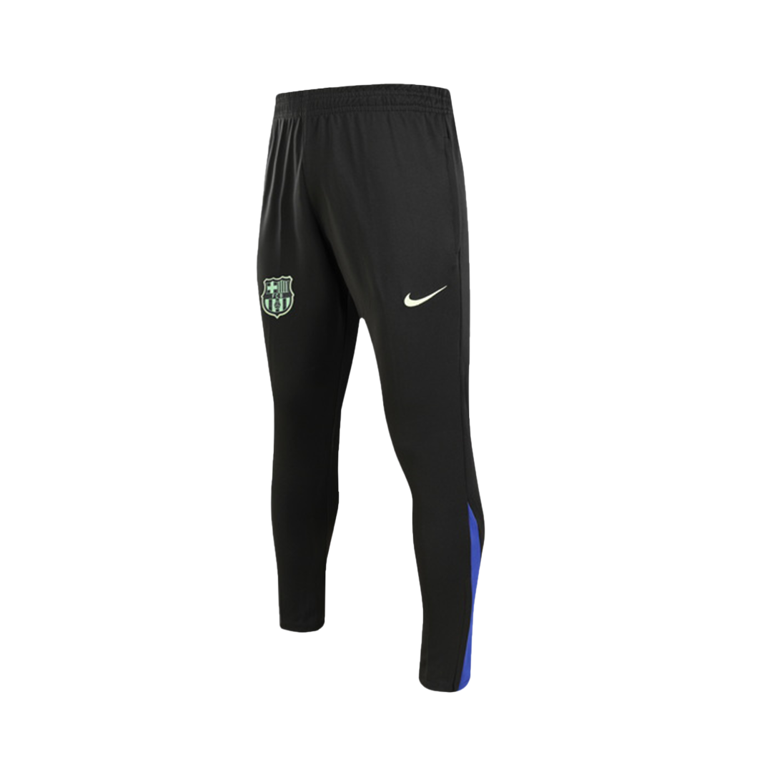 Barcelona 1/4 Zip Blue Tracksuit Kit(Top+Pants) 2024/25 for Adults-The Jerseys Shop