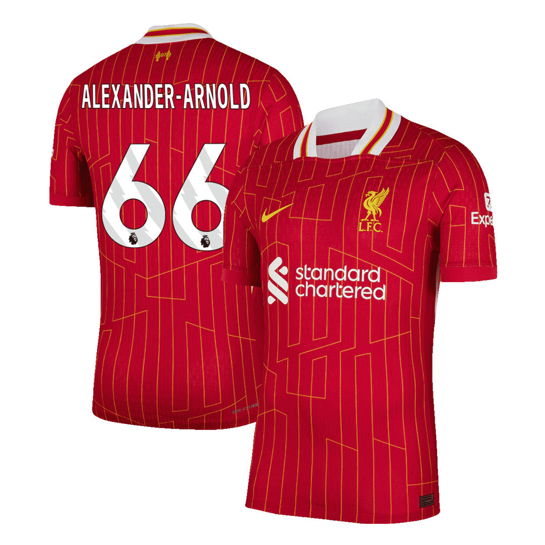Liverpool ALEXANDER-ARNOLD #66 Home Match Jersey 2024/25-The Jerseys Shop