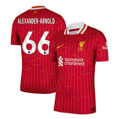 Liverpool ALEXANDER-ARNOLD #66 Home Match Jersey 2024/25-The Jerseys Shop