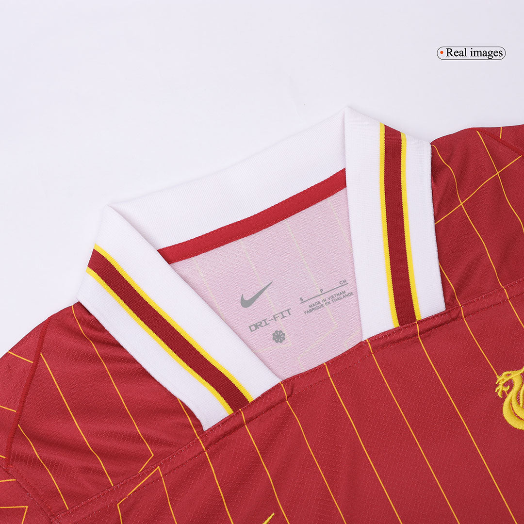 [Super Quality] Men's Liverpool CHIESA #14 Home Soccer Jersey 2024/25 UCL-The Jerseys Shop