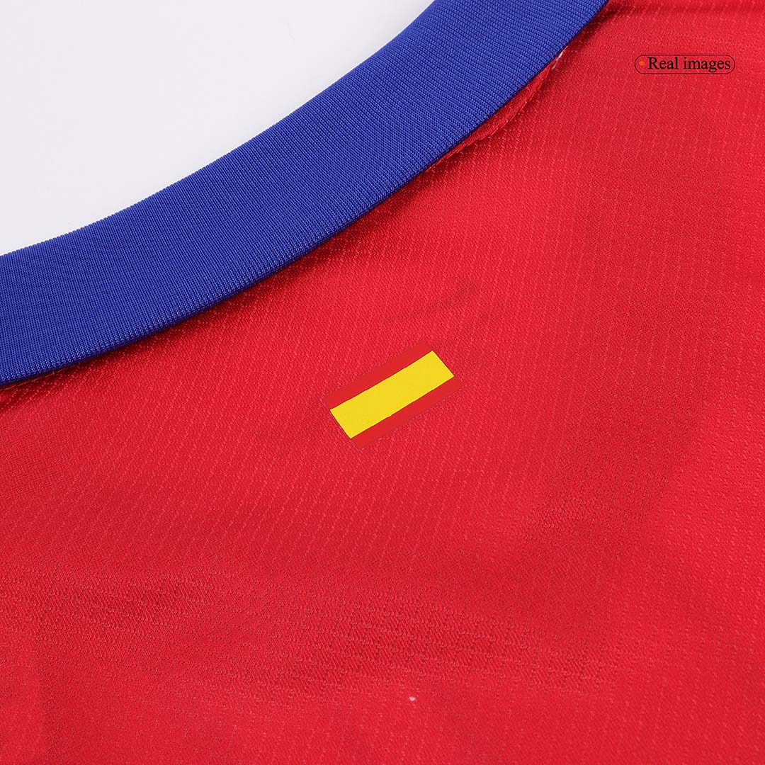 Kid's Atletico Madrid Home Jersey Kit(Jersey+Shorts) 2024/25-The Jerseys Shop