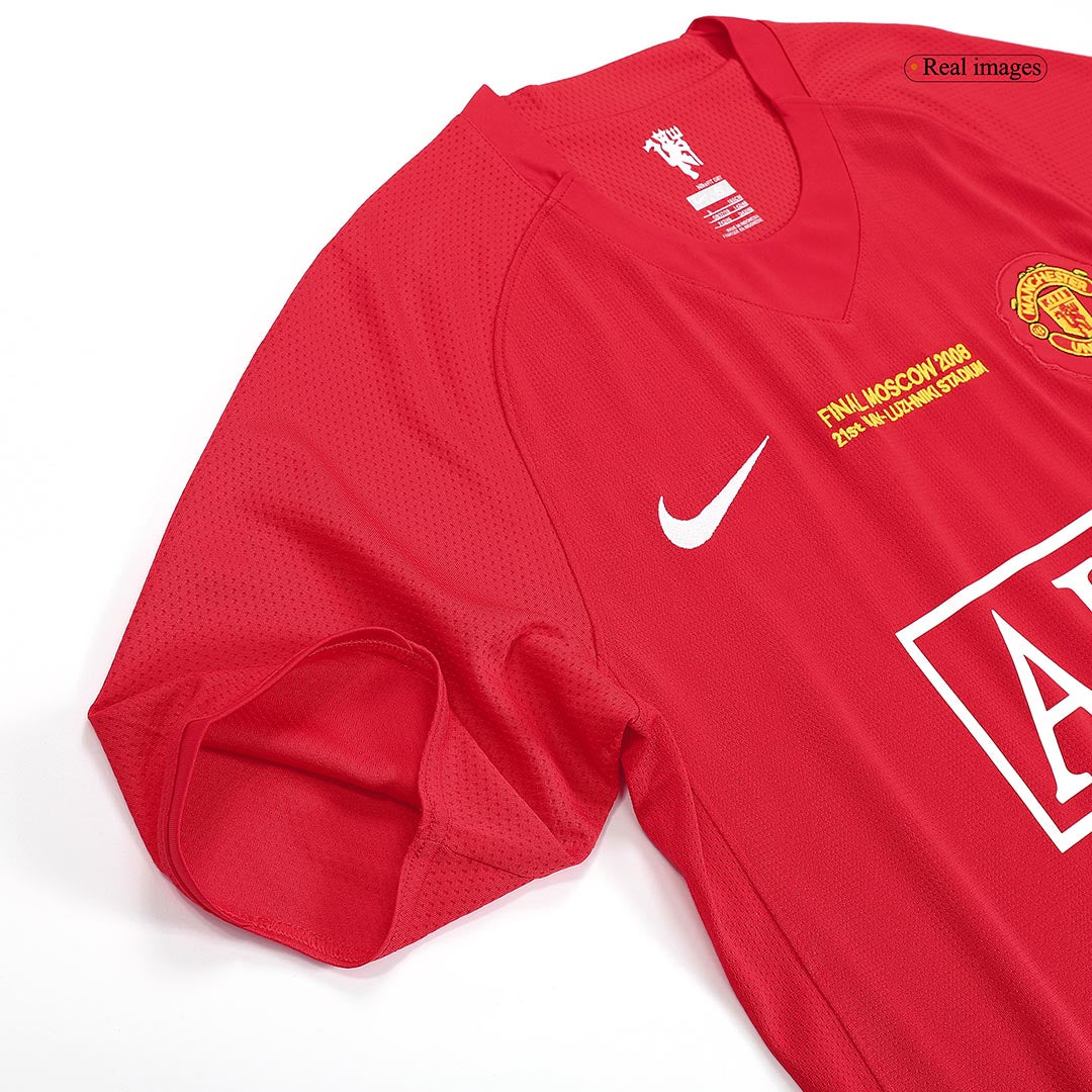ROONEY #10 Classic Manchester United Home Jersey 2007/08 - UCL Final-The Jerseys Shop