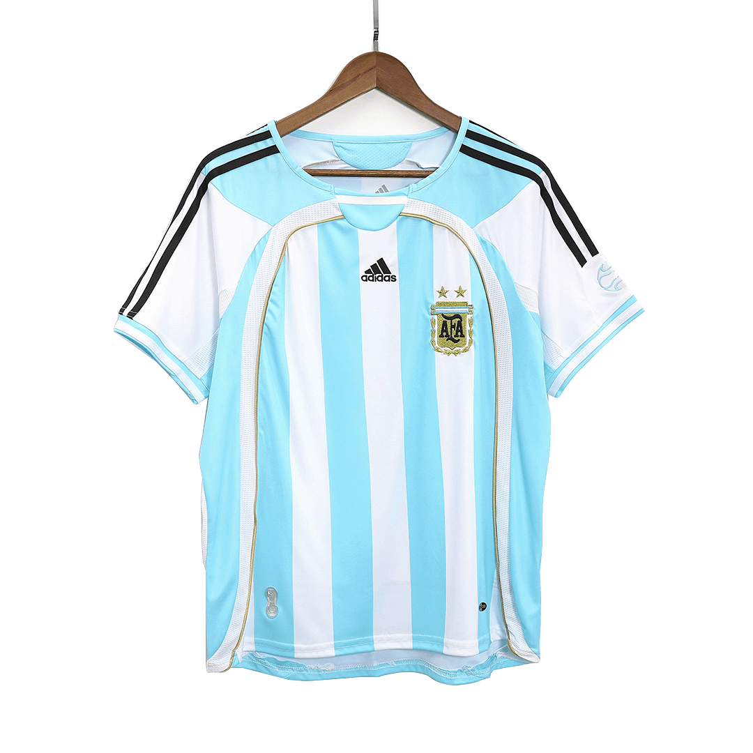 Argentina Home Retro Soccer Jersey 2006-The Jerseys Shop