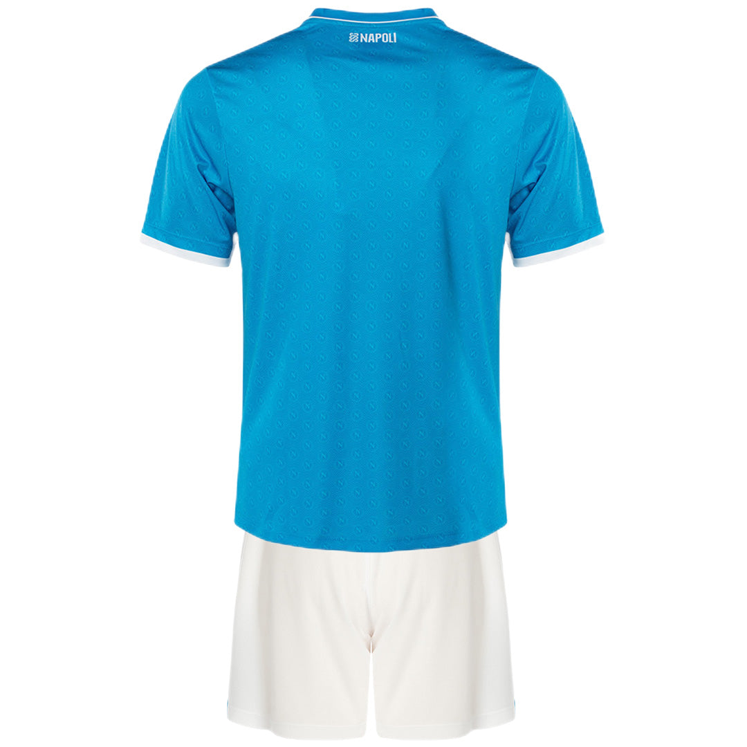 Kid's Napoli Home Jersey Kit(Jersey+Shorts) 2024/25-The Jerseys Shop