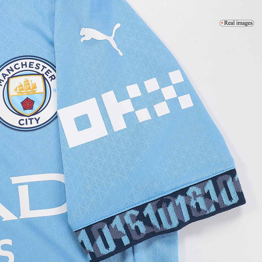 Manchester City Home Match Jersey 2024/25-The Jerseys Shop