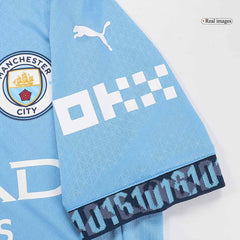 Manchester City Home Match Jersey 2024/25-The Jerseys Shop